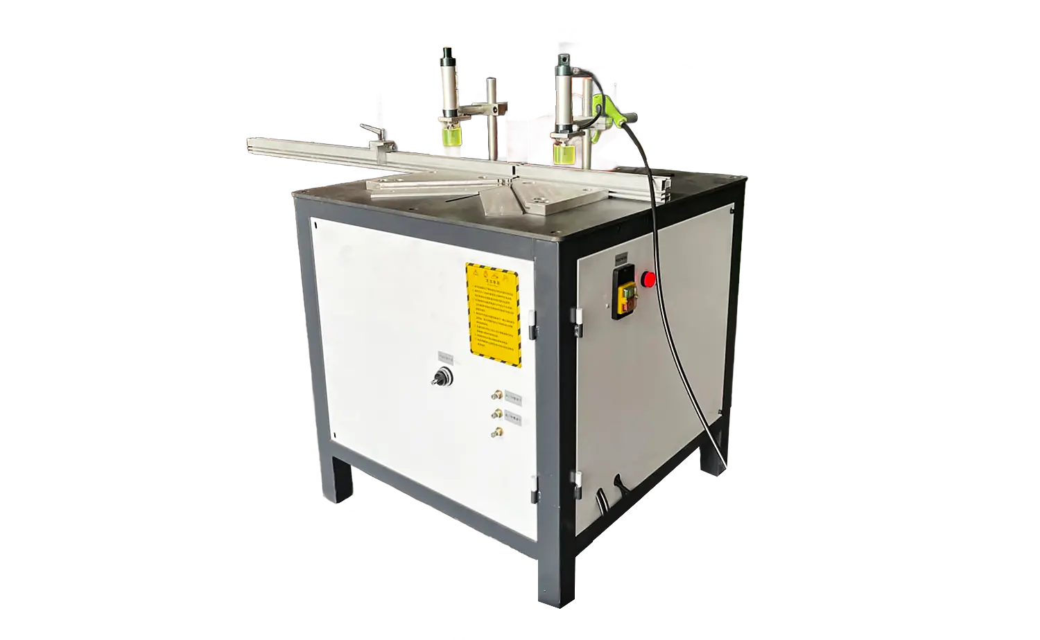 ES500 アングルカット機能付き半自動アルミ管切断機