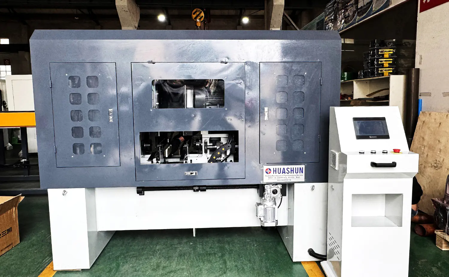 DEF80CNCシリーズ 高安定サーボチューブ面取り機 DEF80CNCシリーズ 高安定サーボチューブ面取り機