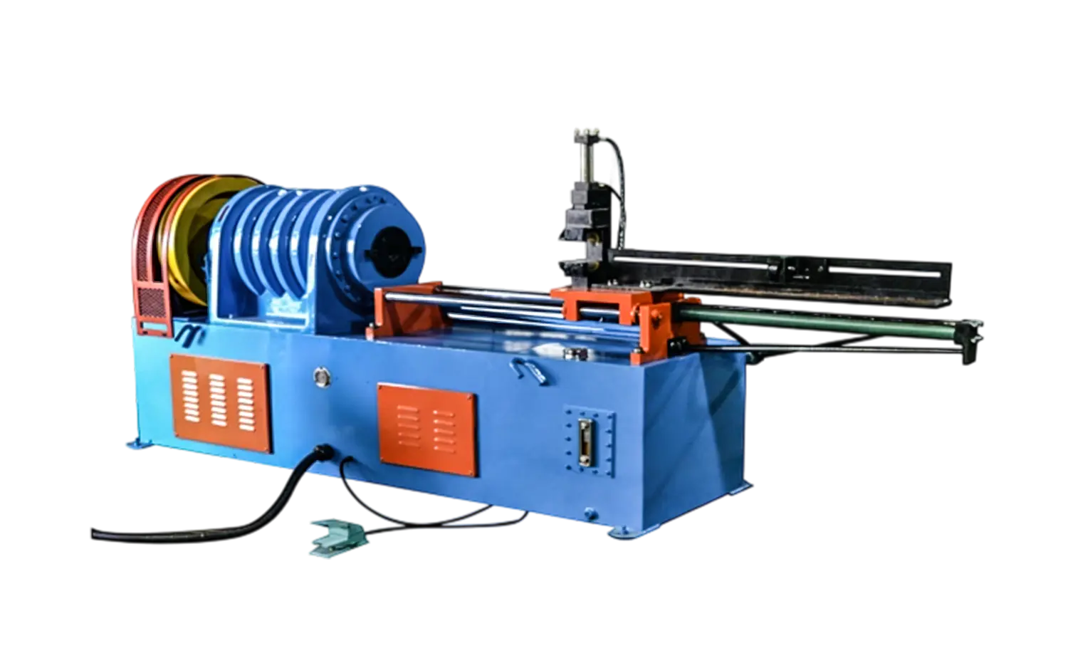 AZTM-50/76 自動 CNC 金属管端シュリンク & テーパー加工機
